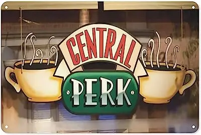 

Metal logo, coffee shop painting, tin logo, vintage bar, man's cave, garage, kitchen, home wall decoration, art logo