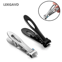 stainless steel nail clipper toe nail cutter professional toenail fingernail manicure trimmer toenail clippers for thick nails