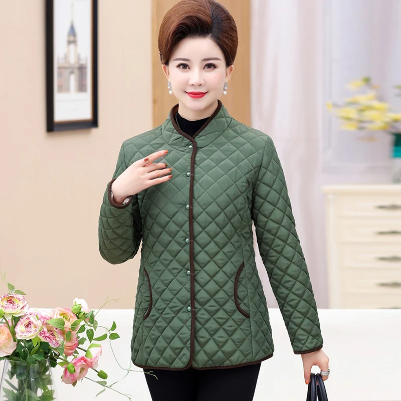 

2022 New Jackets Women Coats Autumn Winter Cotton-padded LParkas Chaqueta Mujer Jaqueta XL~5XL Casaco Ladies Short Jacket