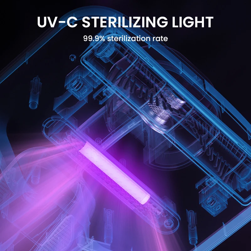 Ручной пылесос с ручкой для удаления клещей 15000 Па