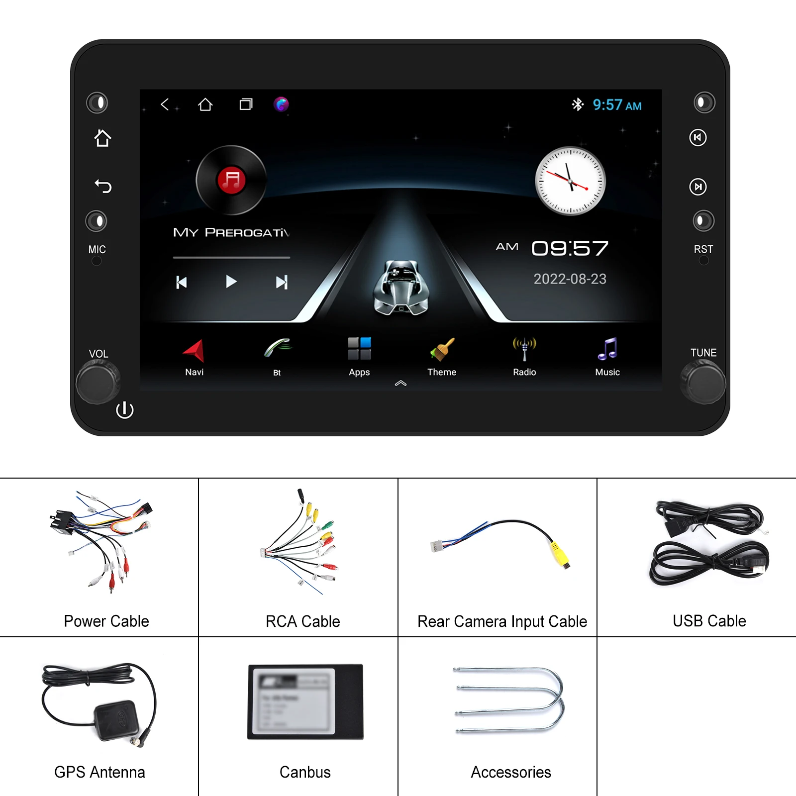 Автомобильный радиоприемник Podofo Android для Alfa Romeo 159 автомобиль Brera Spider Sportwagon Carplay