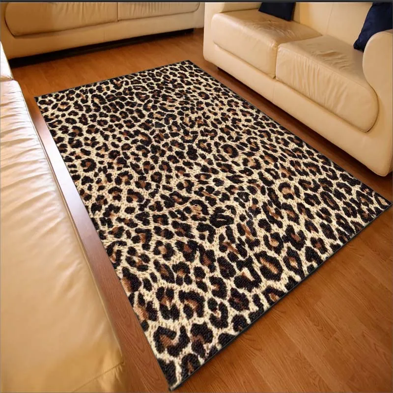 

3D коврик с леопардовым принтом серии, ковер для дома, гостиной, спальни, дивана, Придверный коврик, кухонный декор, детский нескользящий напольный коврик