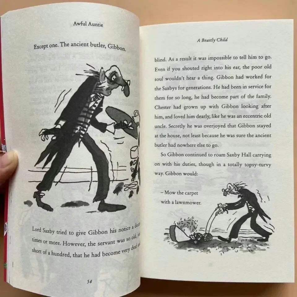 11 шт./компл. английские детские романы Дэвид Уоллиамс юмористический рост