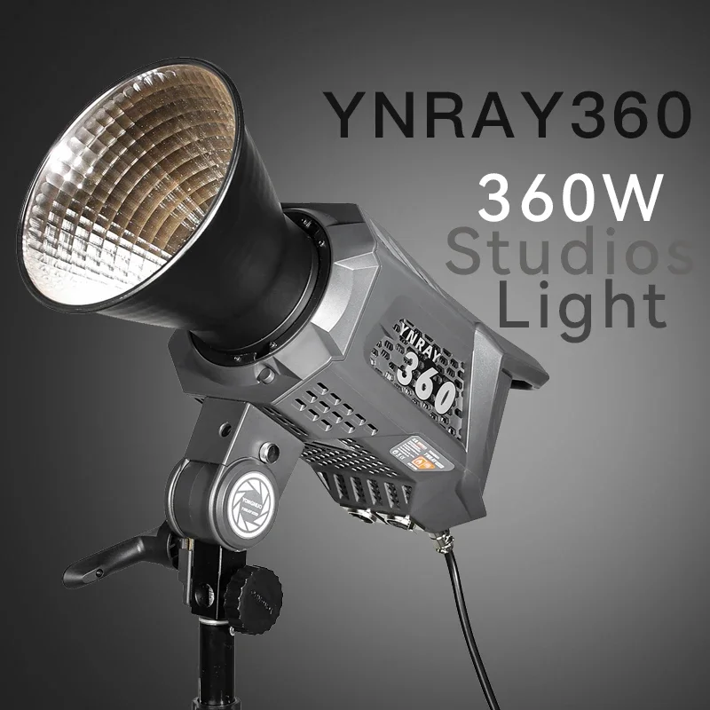 YONGNUO YNRAY360 360 Вт светодиодное видеоосвещение двухцветное 3200-5600K студийная лампа с