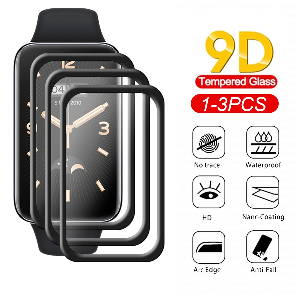

Защитное стекло для часов Xiaomi band 7 pro, Защита экрана для смарт-часов, взрывозащищенное Закаленное стекло для Xiomi band 7pro band7pro