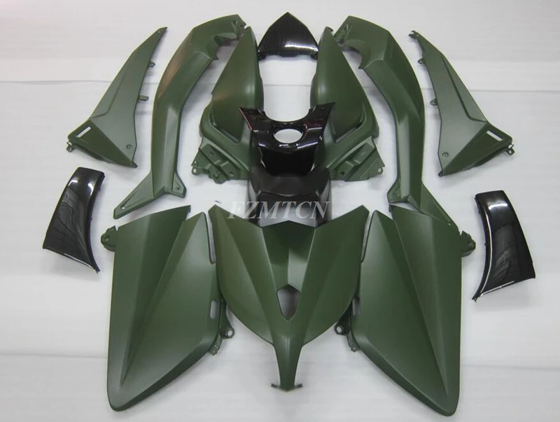 

New ABS Fairings Kits Fit For YAMAHA TMAX530 T-MAX 530 2012 2013 2014 tmax-530 12 13 14 Bodywork Set Custom Green Matt
