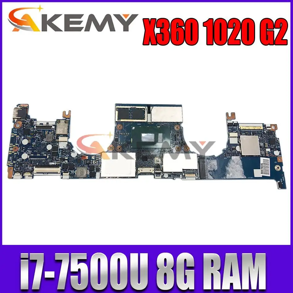 

Motherboard For HP Elitebook X360 1020 G2 i7-7500U 8GB Laptop Motherboard 937426-001 937426-601 Function
