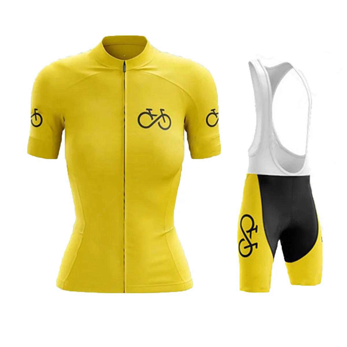 

Women's Summer Short Sleeve Slim Cycling Suit Suit Breathable UV Protection Outdoor Cycling Sportswear