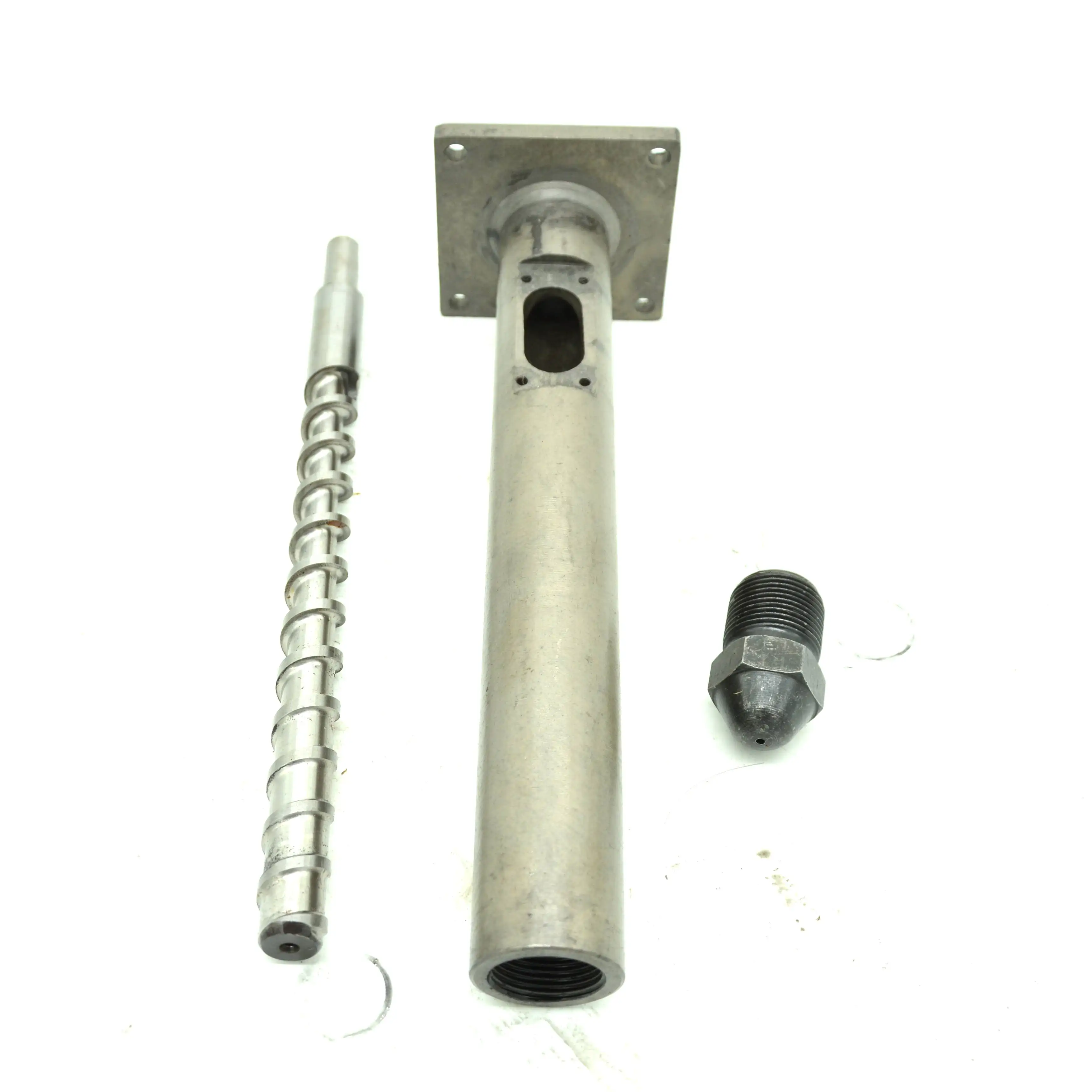 

Винт экструдера диаметром 20 мм, цилиндр из нитридной или нержавеющей стали с насадкой для настольного экструдера