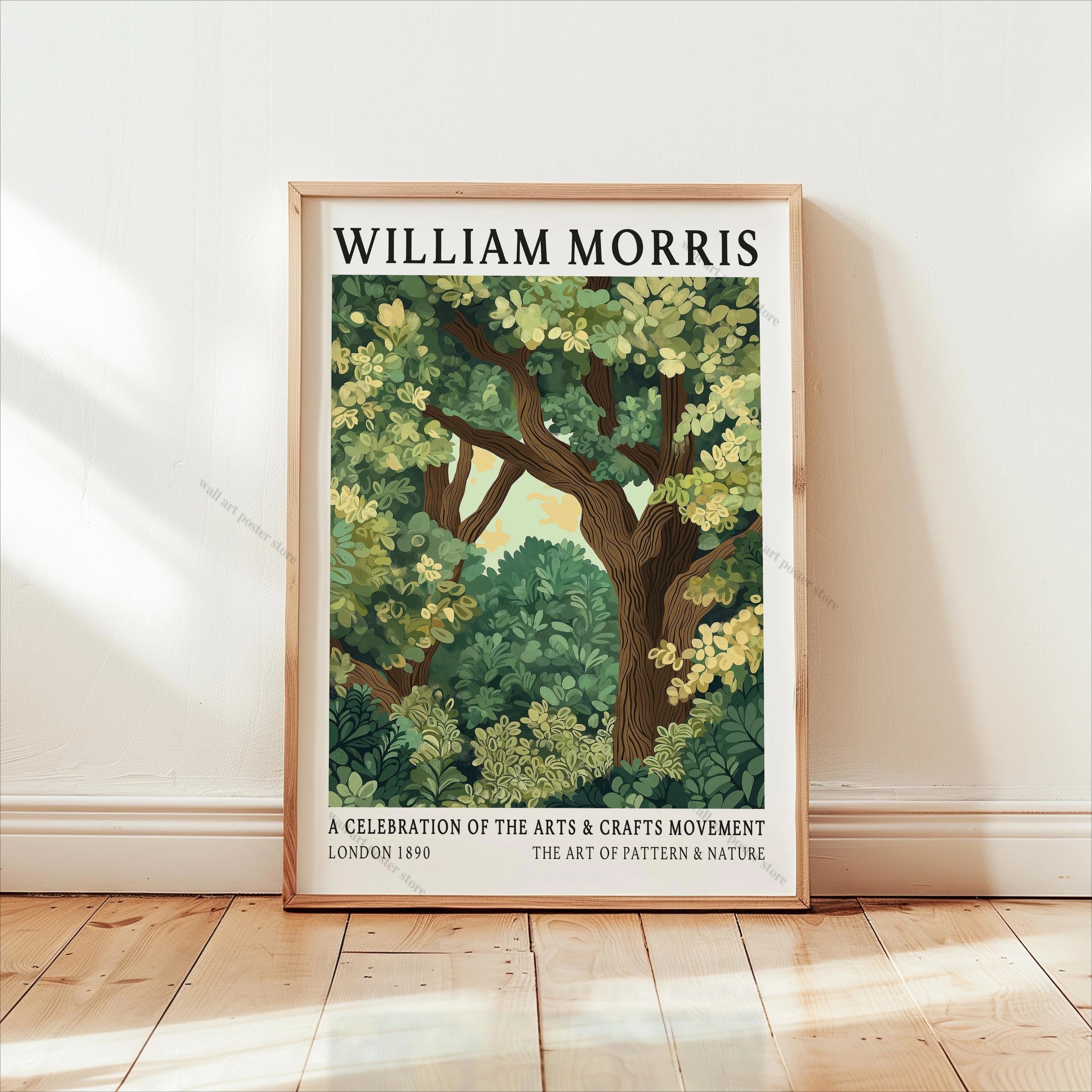 

Poster William Morris Green Forest HALFLEMART