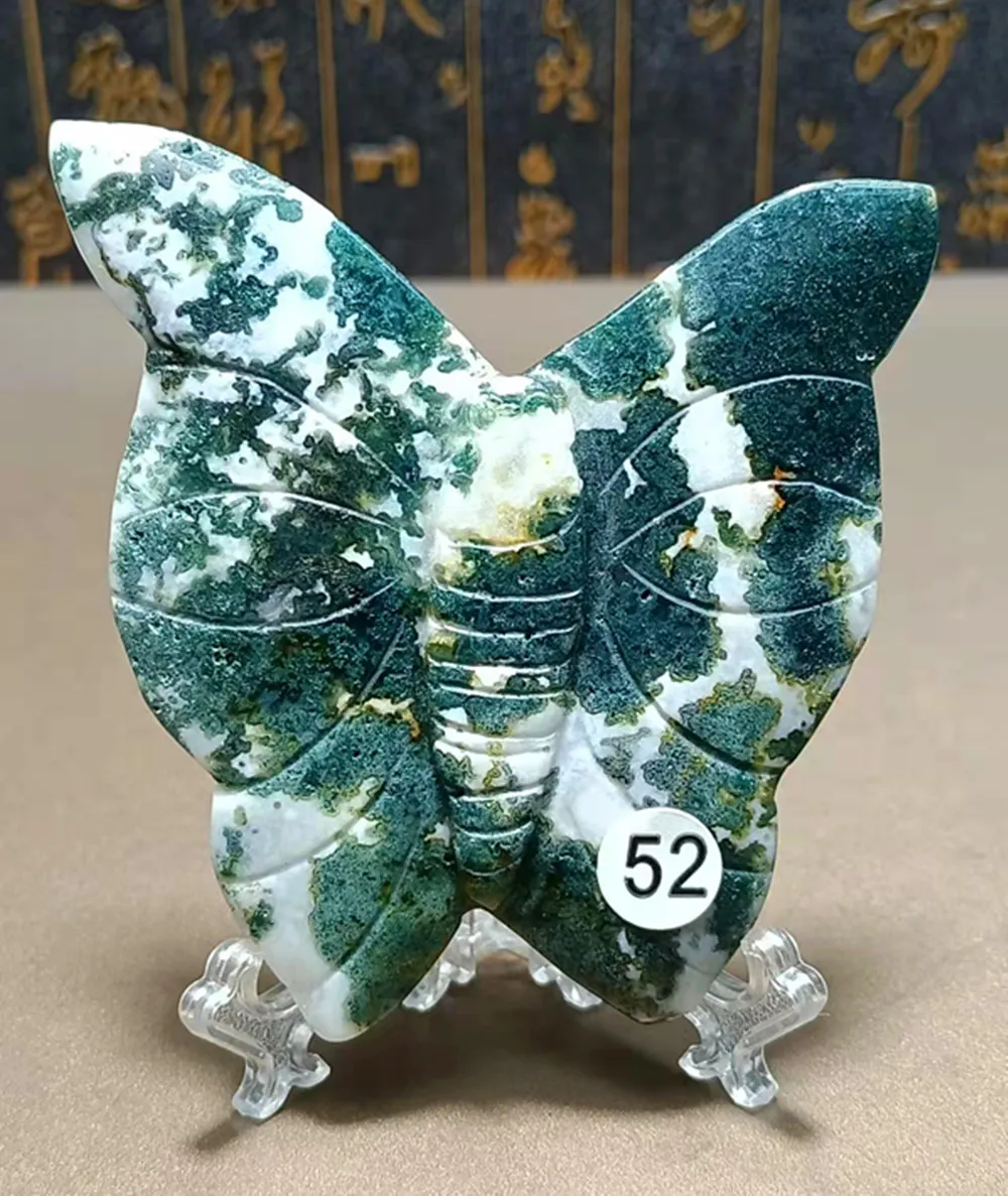 

Натуральный кристалл, зеленая морская Агатовая бабочка, вода символизирует любовь, духовную медитацию и исцеление, Кристальное украшение д...