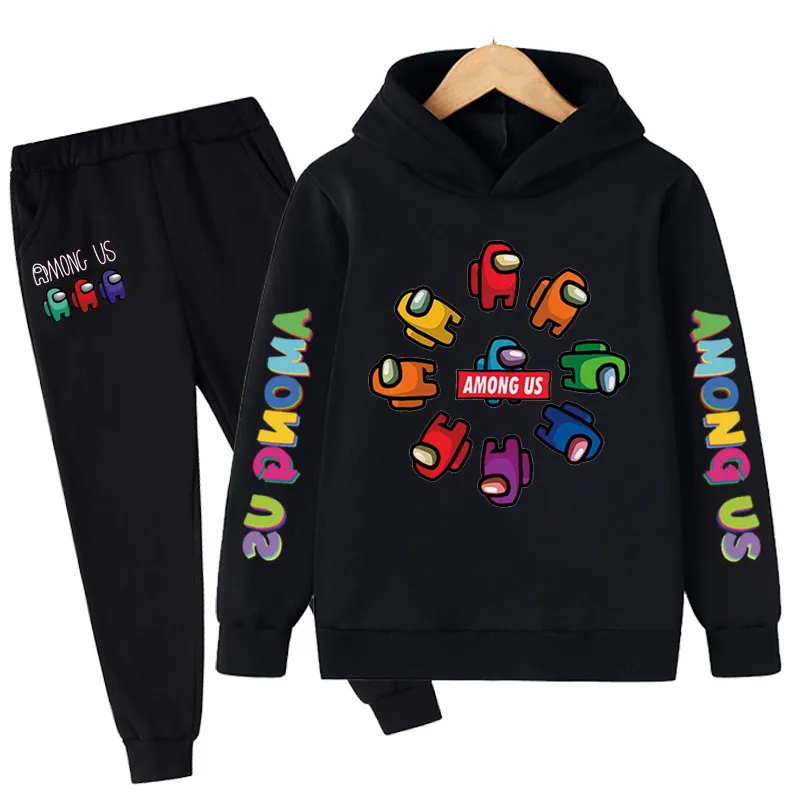 

Children Clothing Sets For Boys New Game Among Us Casual Suits Spring Kids Tracksuits Teenage Boys Sportswear 4-14 Years Set