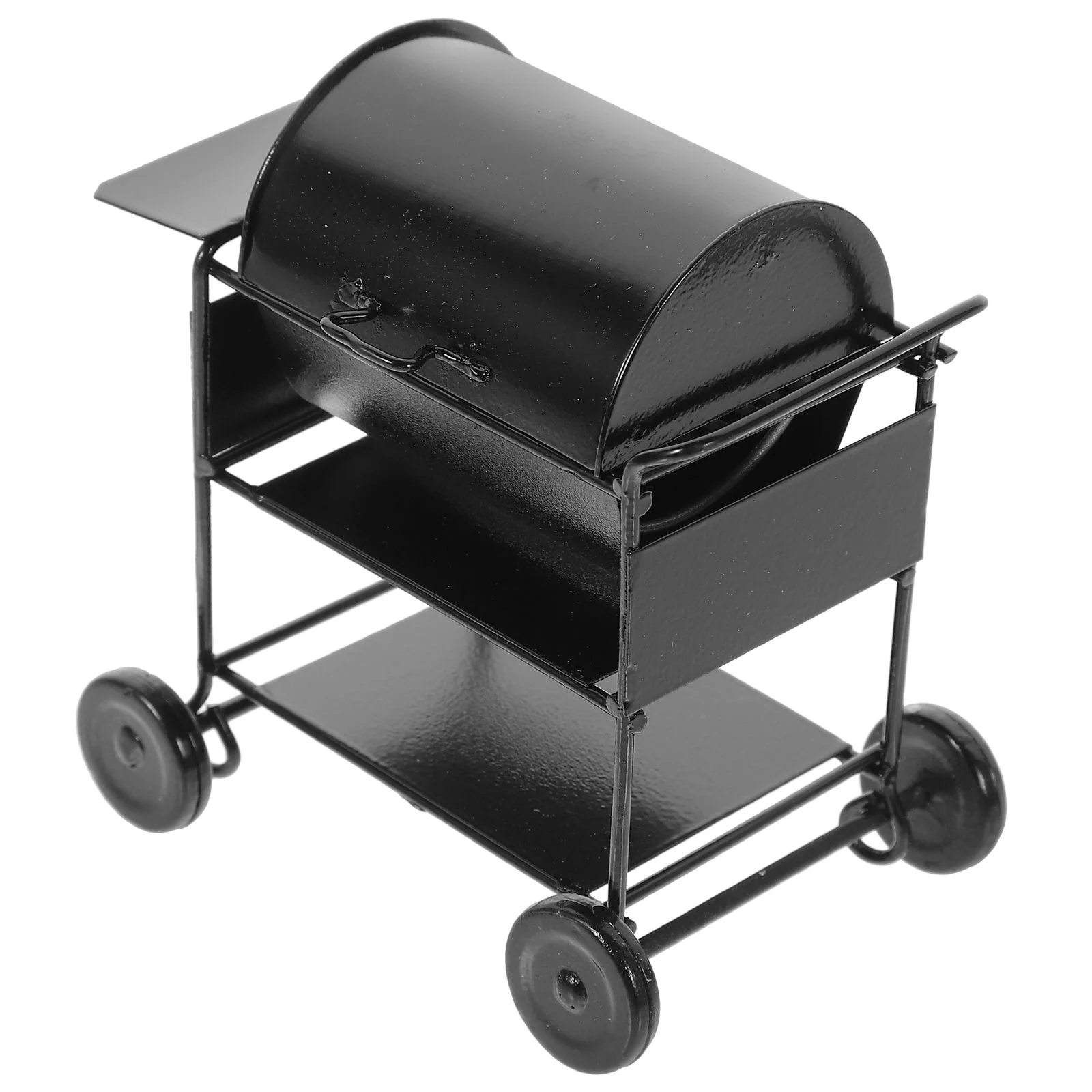 

Play Kitchen Appliances Miniature Cookware House Grill Model Cooking Utensils Rack Iron Small