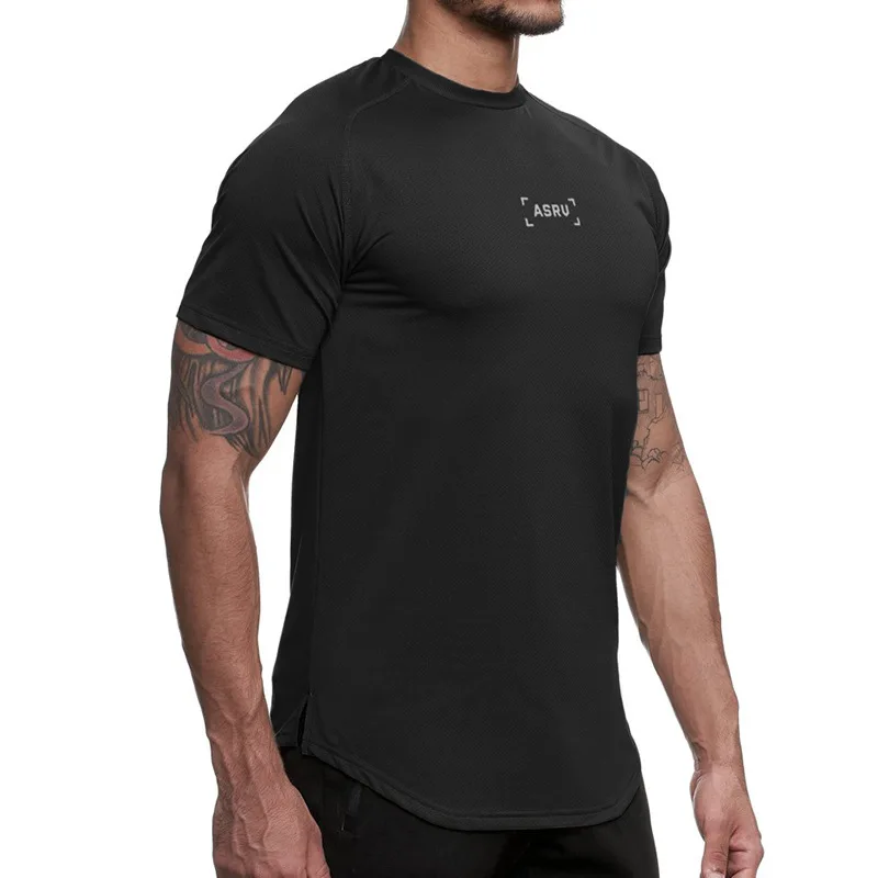 

Summer Men's T-Shirt Digital Printing Quick-Dry Short Sleeve Men's Versatile Loose Fit Crewneck Sports Undershirt