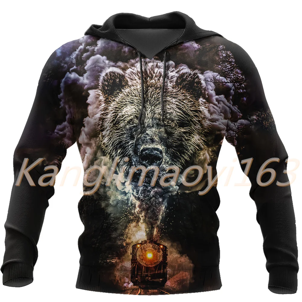 

Bear Hunting Camo 3D All Over Printed Hoodies For Men And Women