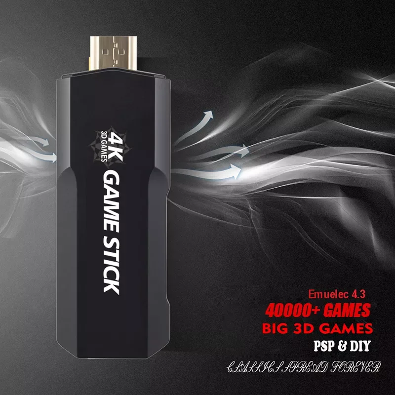 

NEW Portable Video Game Console GD10 With Wireless Controllers 4K HD TV Retro Game Console 50 Emulators 40000+ Games For PS1/N64