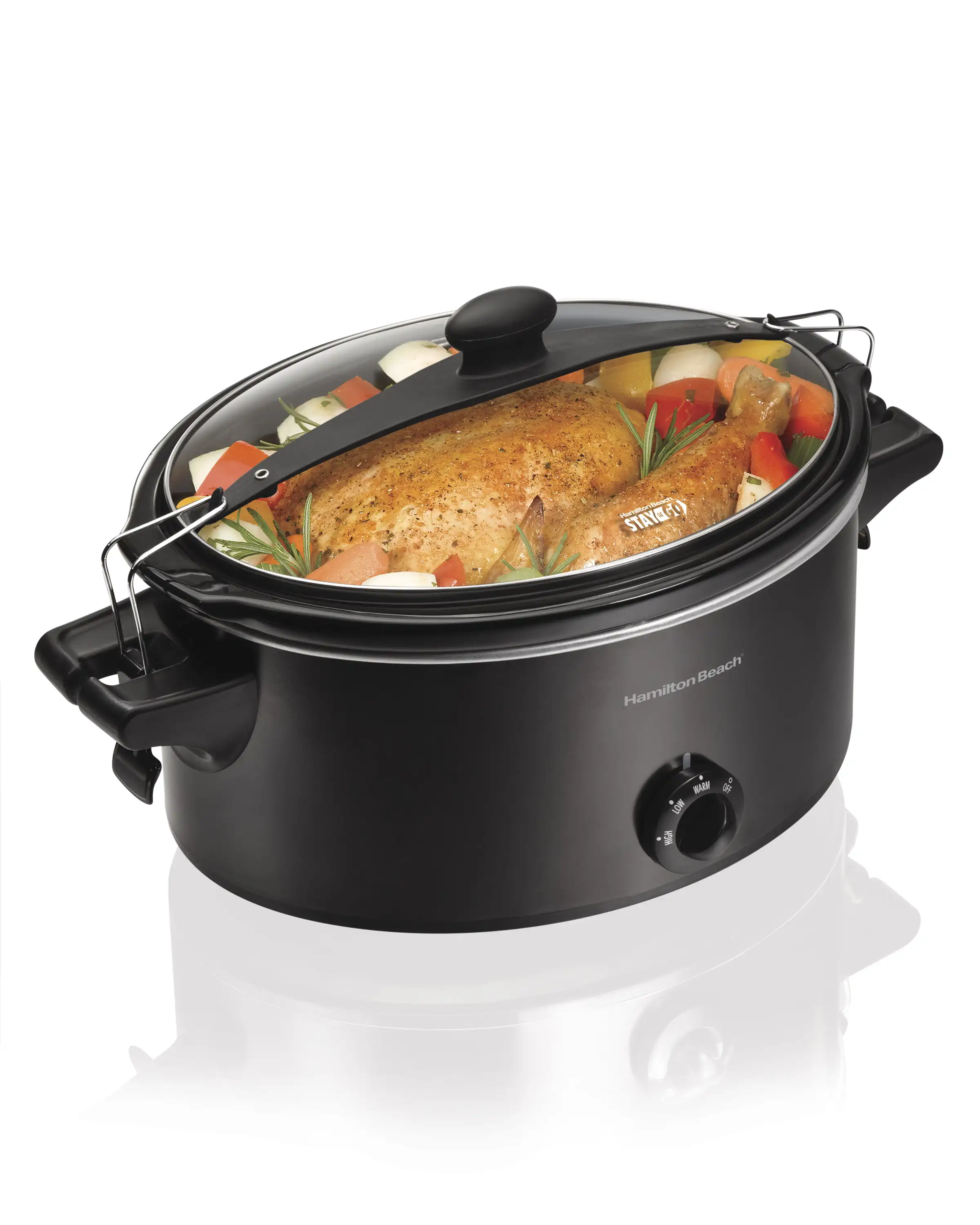 

Stay or Go 6 Quart Slow Cooker