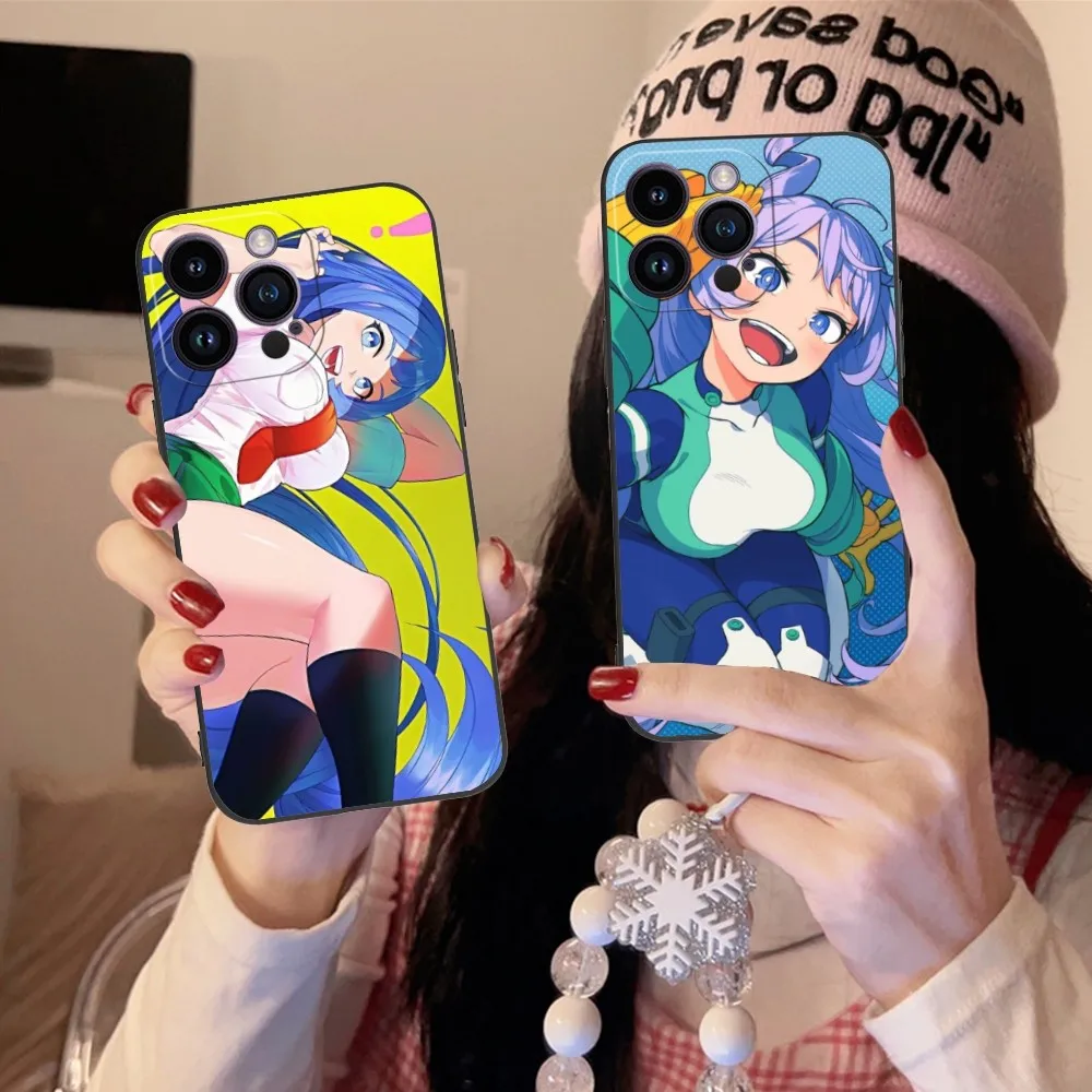 Чехол для мобильного телефона Hero Nejire Hado iPhone 15 14 13 12 11 X XR XS 8 7 Pro Max Plus Mini Black мягкий