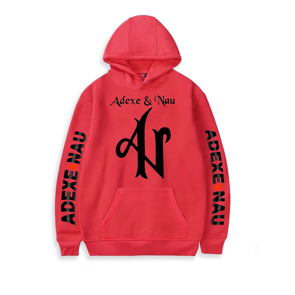 

2022 Adexe & Nau singer 2D print loose hoodie for men and women hoodie streetwear men