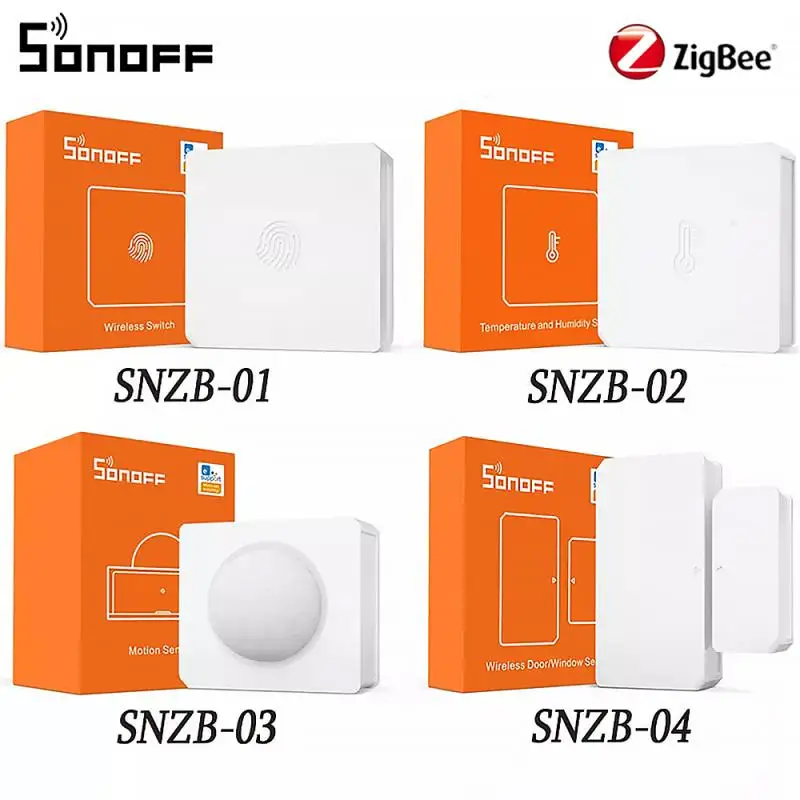 

Датчик SONOFF ZBBridge Pro Zigbee мост беспроводной, переключатель с датчиком температуры и влажности, для дверей и окон, с поддержкой приложения EWeLink Alexa