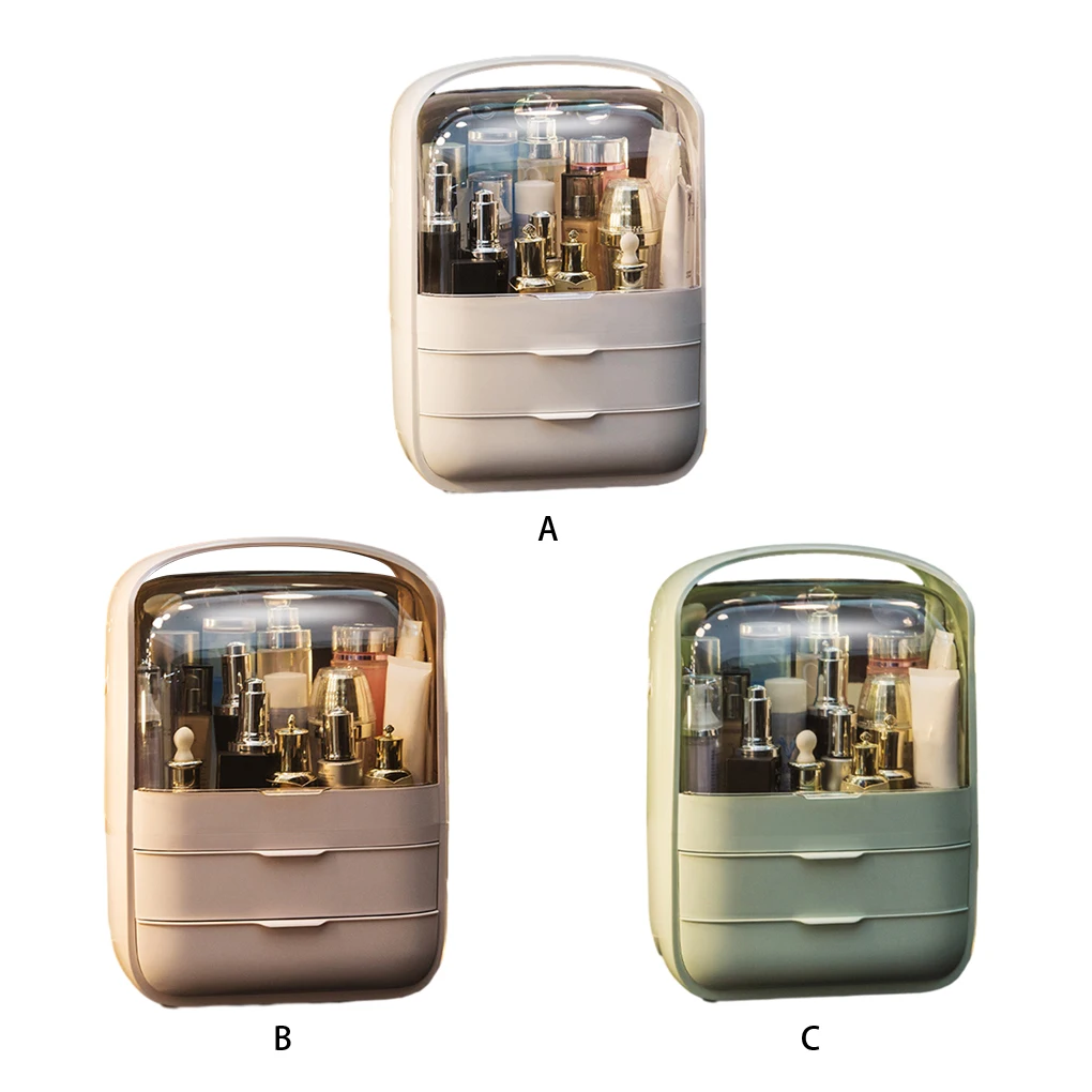 

Stylish And Functional Cosmetic Box For Beauty Collection Large Capacity Cosmetic Organizer Box Waterproof Makeup