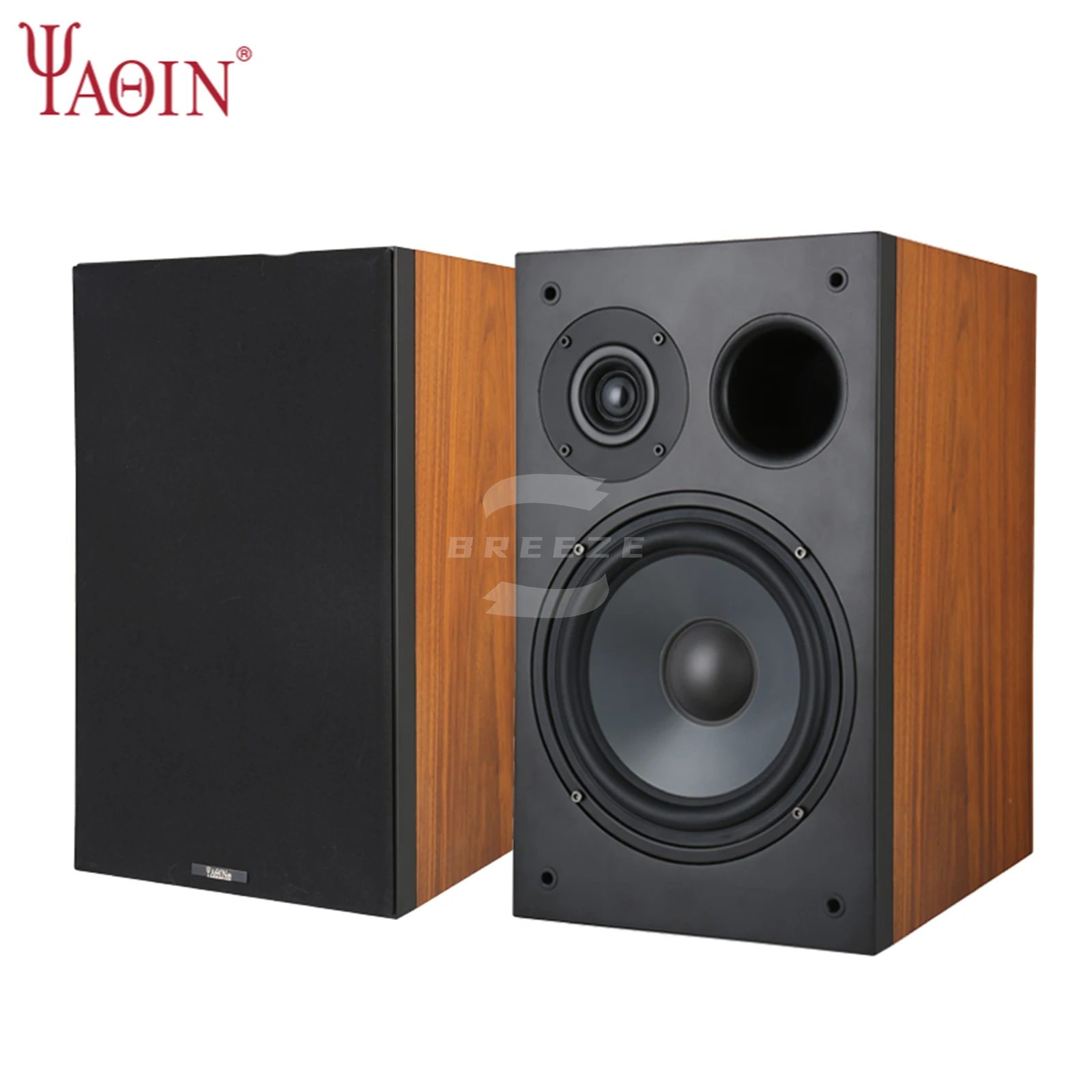 

YAQIN MS-100M Bookshelf Speaker 8 "Hi-Fi 2.0 Passive HiFi Fever Home Stereo Factory Direct Sales