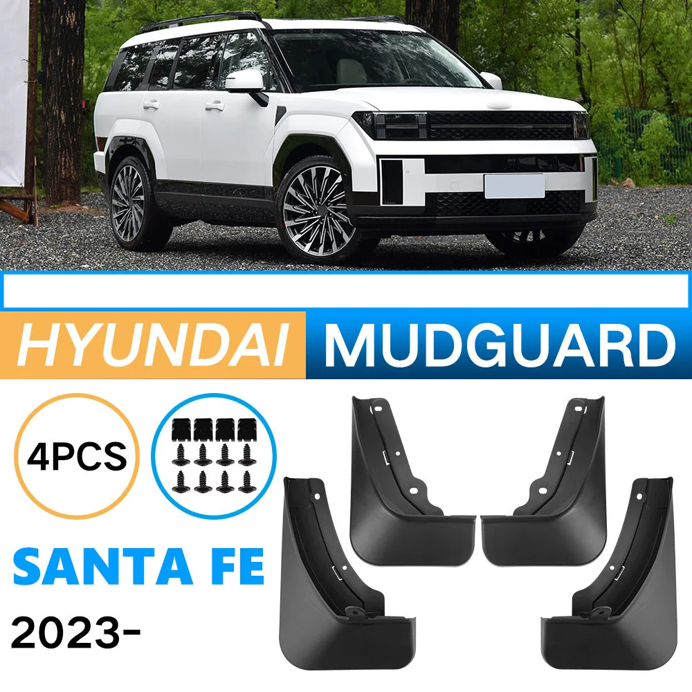 Крыло для Hyundai Santa Fe 2023-2024 автомобильные шины крыло Piva автоаксессуары