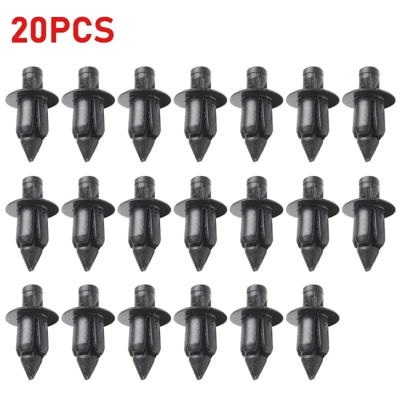 

10/20 шт., 6 мм, заклепки, обтекатель, обшивка кузова, крепежный винт, зажимы для Suzuki Honda Yamaha Kawasaki, универсальные аксессуары