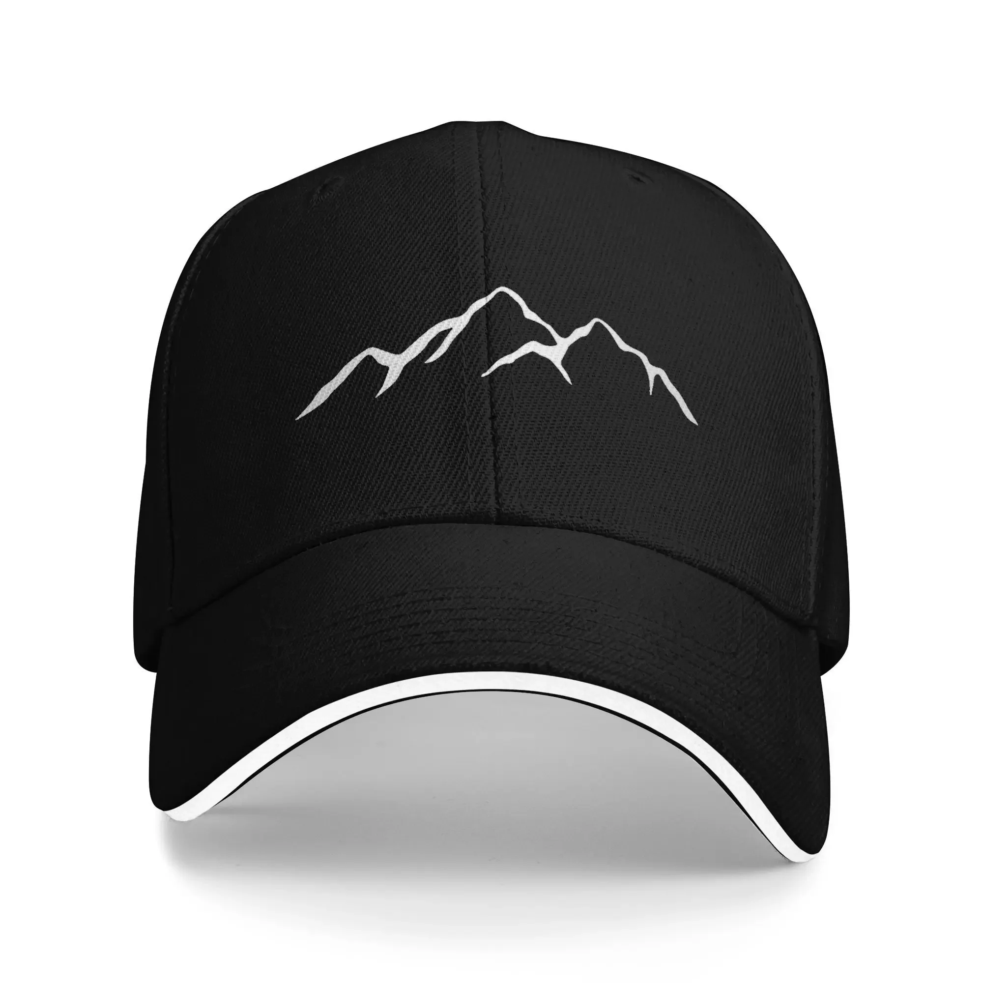 Фото Бейсбольные кепки White Mountain Running, мужская персонализированная кепка Snapback для женщин, спортивная шляпа для гольфа №1