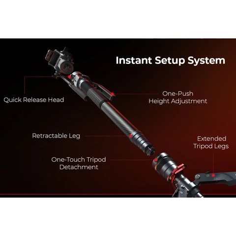 SmallRig монопод из углеродного волокна