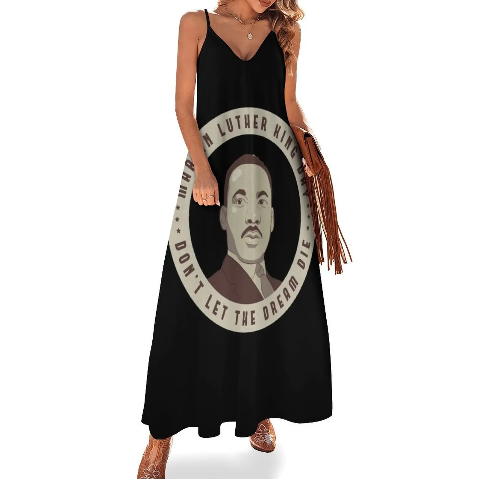 Женское платье Martin Luther King – Don’t Let the Dream Die из полиэстера
