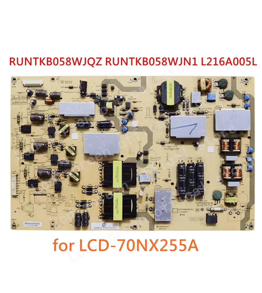 

Good working for LCD-70NX255A original power board RUNTKB058WJQZ RUNTKB058WJN1 L216A005L（100%test before shipment)