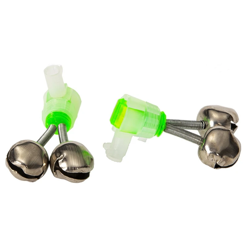 Светодиодная ночная рыболовная удочка с звуковым сигналом на приманку 10 штук с индикатором звонка Рыболовные портативные аксессуары