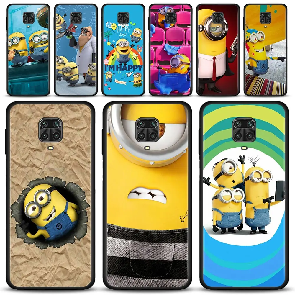 

Movie Despicable Me Minions Case For Xiaomi Redmi Note 11 10 8 Pro Phone Cover 9s 11T 9t 8t 8 7 for Redmi k40 10 9 9a 9c 8 Funda
