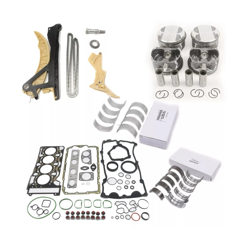 Комплект прокладок для ремонта деталей двигателя комплект подшипника поршня