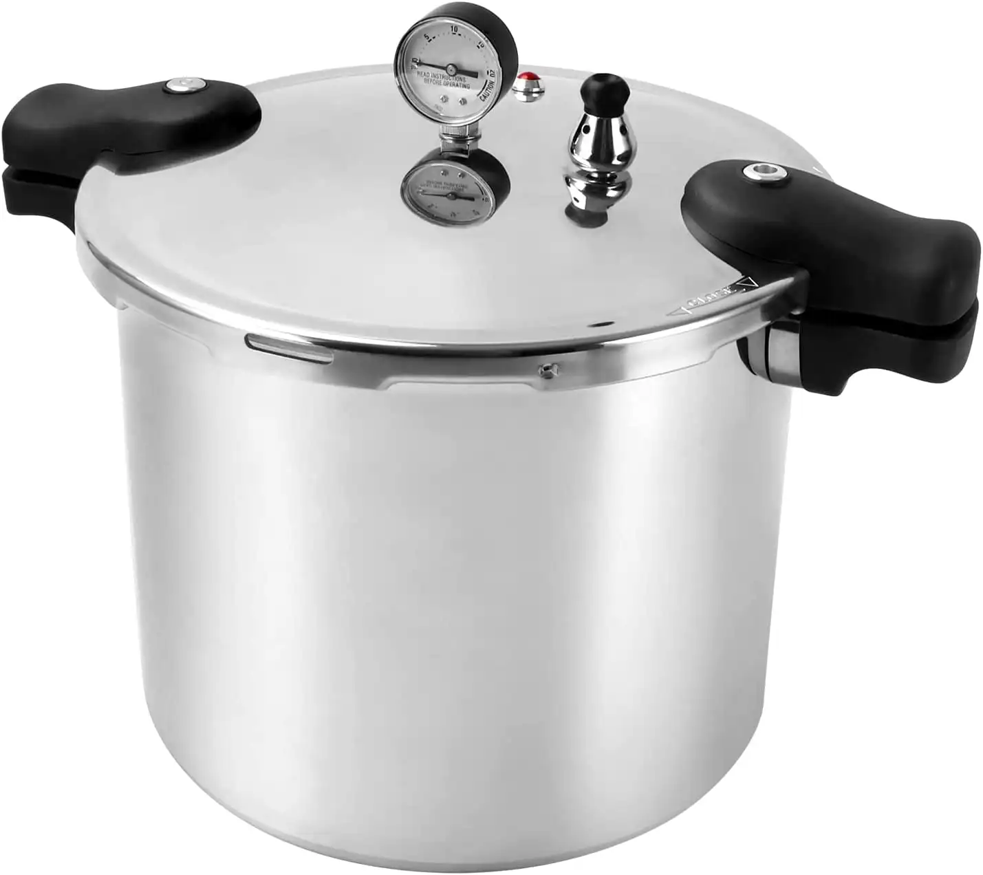 

Delivery within 7-10 daysBreeRainz Pressure Cooker And Canner 23 Quart Aluminum, Nonstick, With Pressure Gauge Control, For Stea