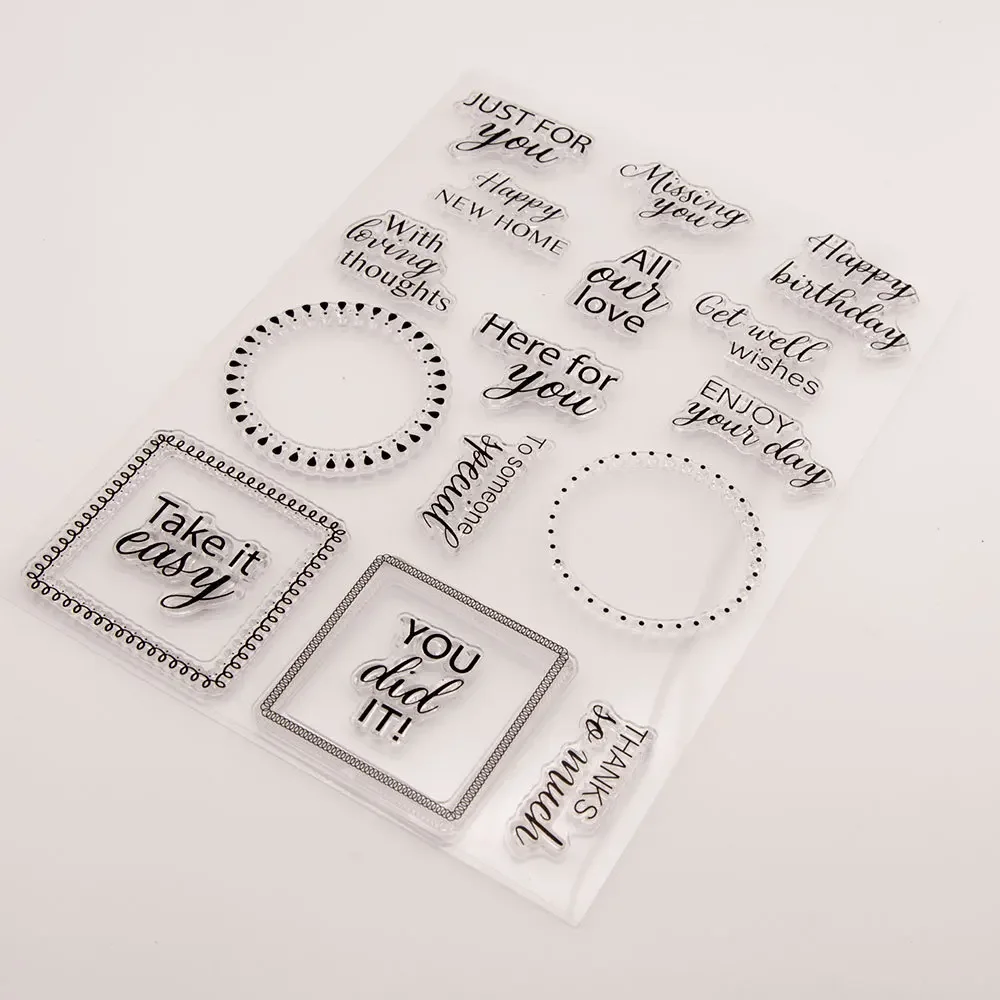 1 шт. штампы для украшения открыток и скрапбукинга