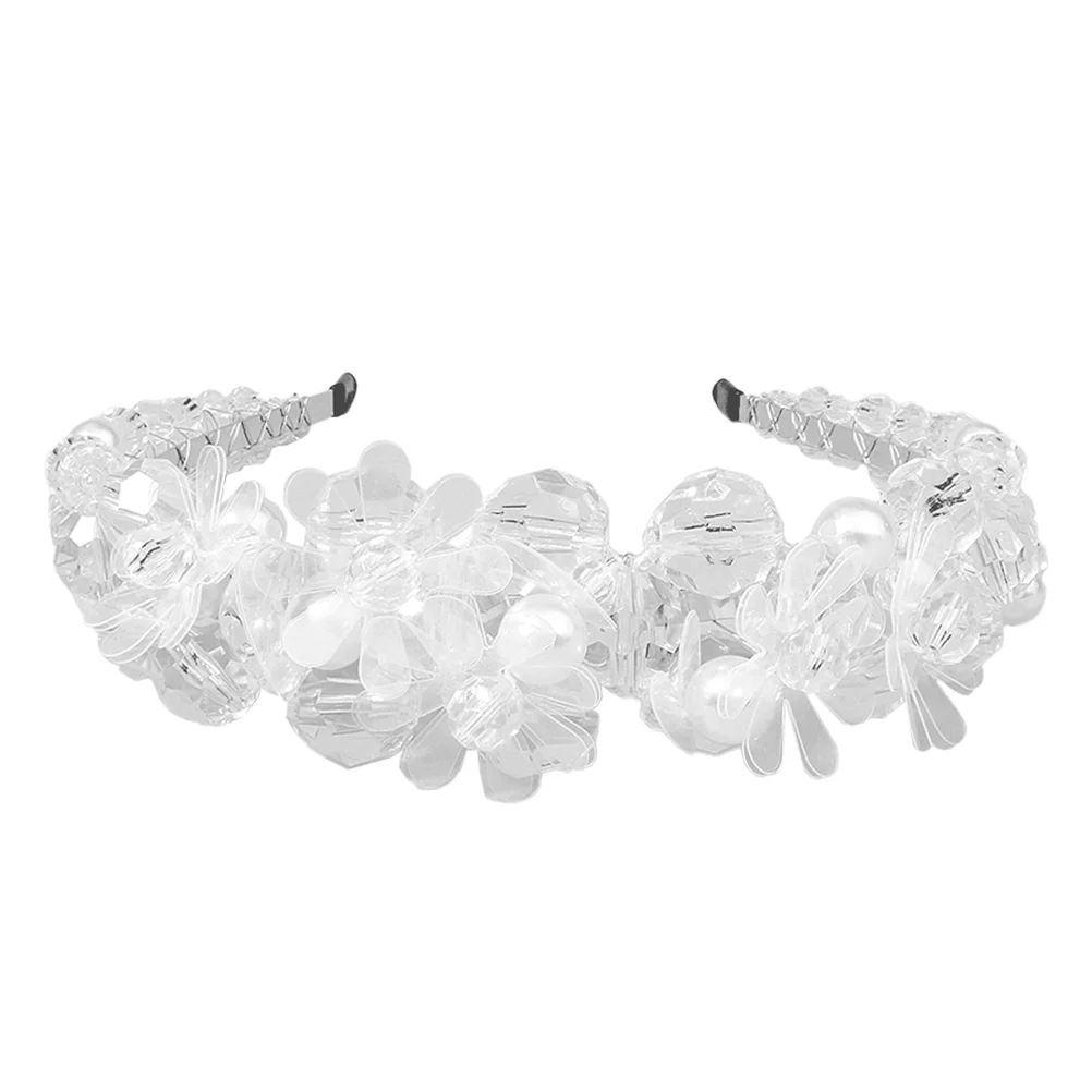 

Повязка на голову с бисером, уникальное украшение для волос, Женская повязка для волос с блестками, обруч, поставка украшений