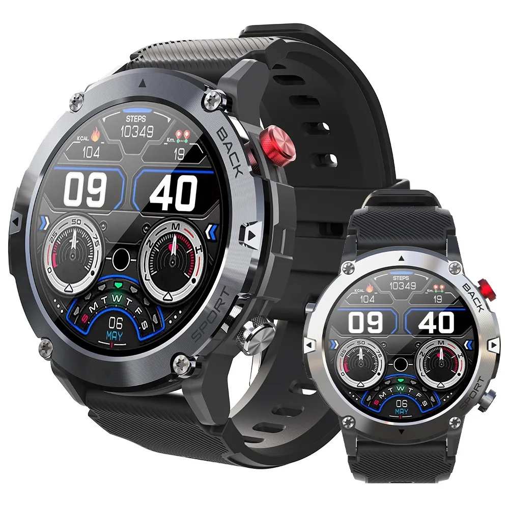 

2023 New Bluetooth Call Smart Watch Men Waterproof Watches Blood Pressure Outdoor Sport Smartwatch For Android Xiaomi Huawei Ios