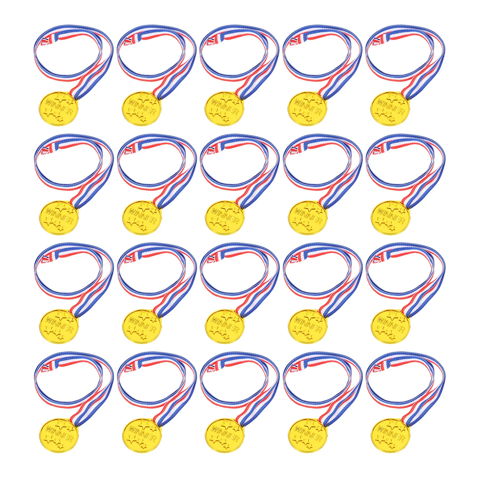 

Medals Award Medal Winner Kids Sports Gold Plastic Party Place Basketball Toy Golden 1St Children Game Soccer Trophy Competition