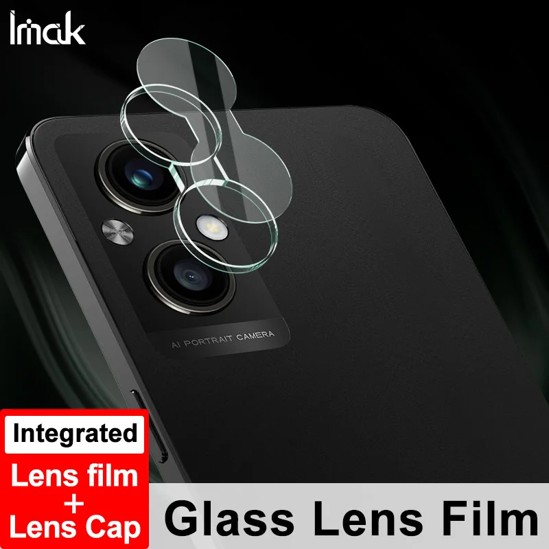 

for OPPO A96 Glass Camera Protector IMAK High Definition Tempered Glass Lens Film for OPPO A96 5G