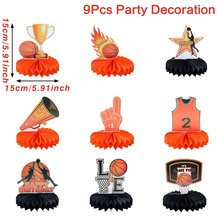 Баскетбольная праздничная посуда FENGRISE