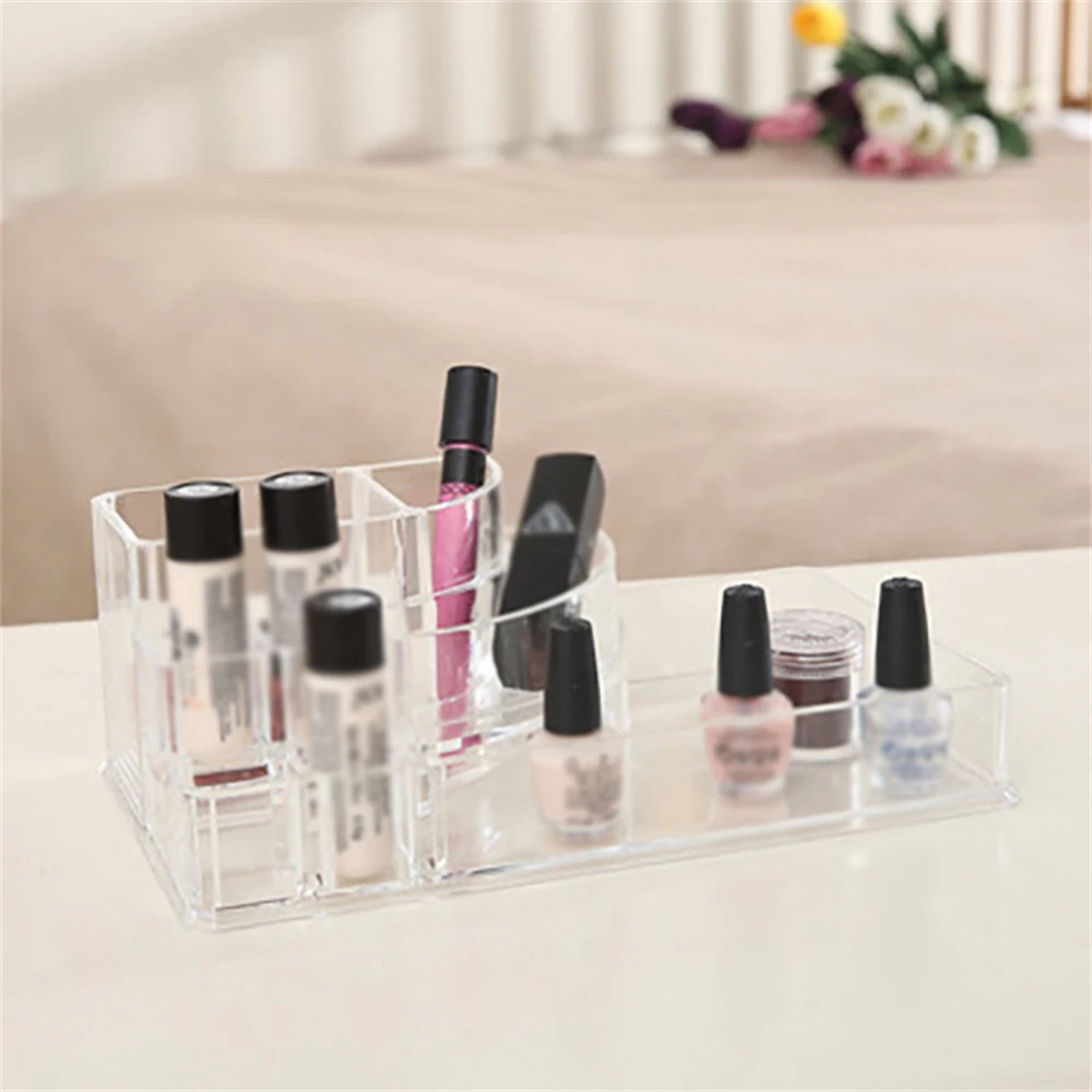 

Storage Box Makeup Set Partition Durable Edge Smooth Transparent And Visible Bathroom Storage Acrylic Storage Box Acrylic