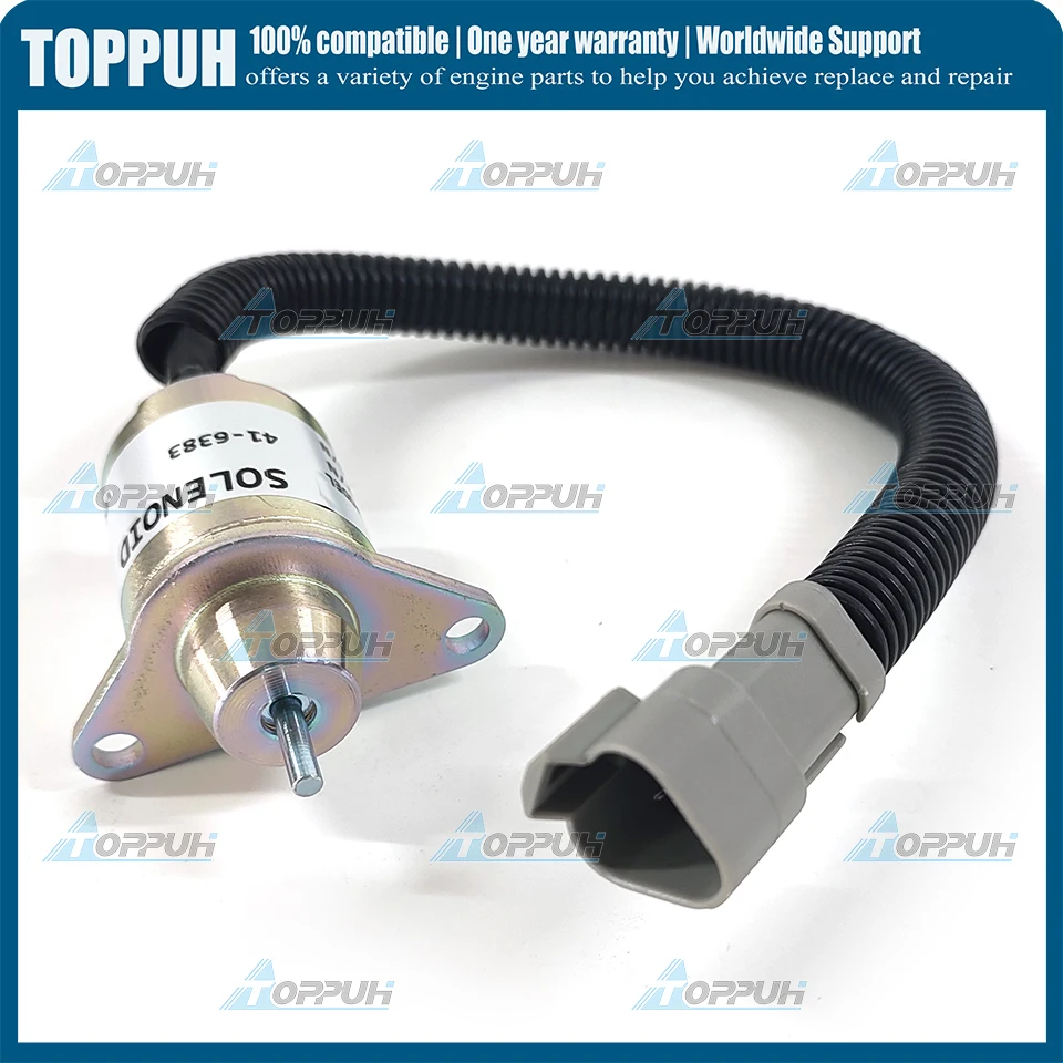 Фото Новый соленоид 12В 41-6383 (1 шт.) для холодильных установок Thermo King MD, RD, SL, TD, SLX, SB, артикулы 41-4306, 41-3291, 41-9100 №4