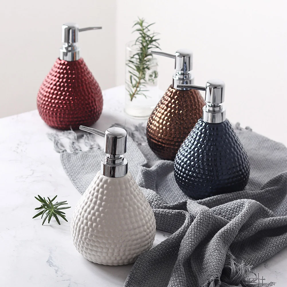 

1pc Pump Bottle Empty Practical Versatile Durable Refillable Container Shampoo Bottle Lotion Dispenser