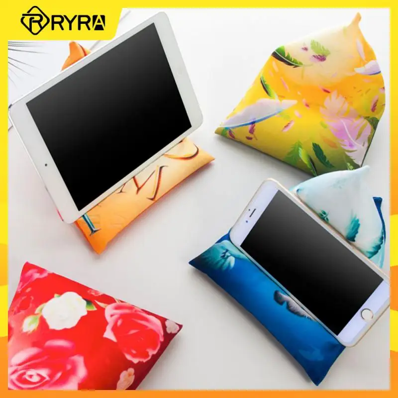 

RYRA Portable Stand Pillow Mobile Phone Holder Lazy People Soft Portable Cushion Bean Bag Multifunctional Reading For Tablet