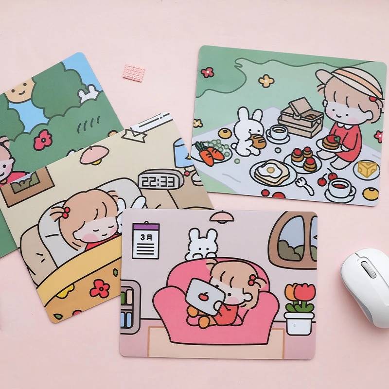 

Kawaii Rubber PC Computer Gaming Mousepad Desk Mat Fashion Laptop Notebook Desk Mat