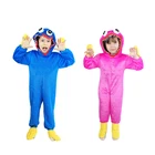 Huggy Wuggy костюм Мак игра Косплей Персонаж Плюшевый комбинезон страшный мягкий подарок для детей Карнавальная Вечеринка Одежда