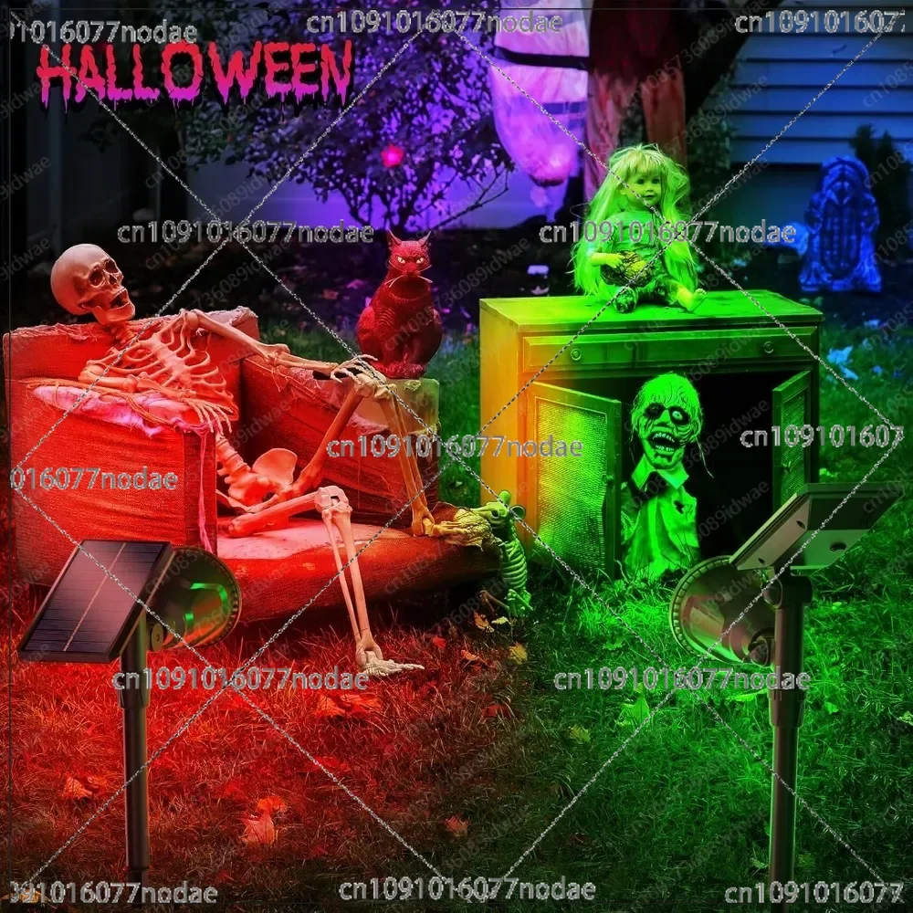 4-пакет точечных светильников на Хэллоуин - рождественские солнечные фонари