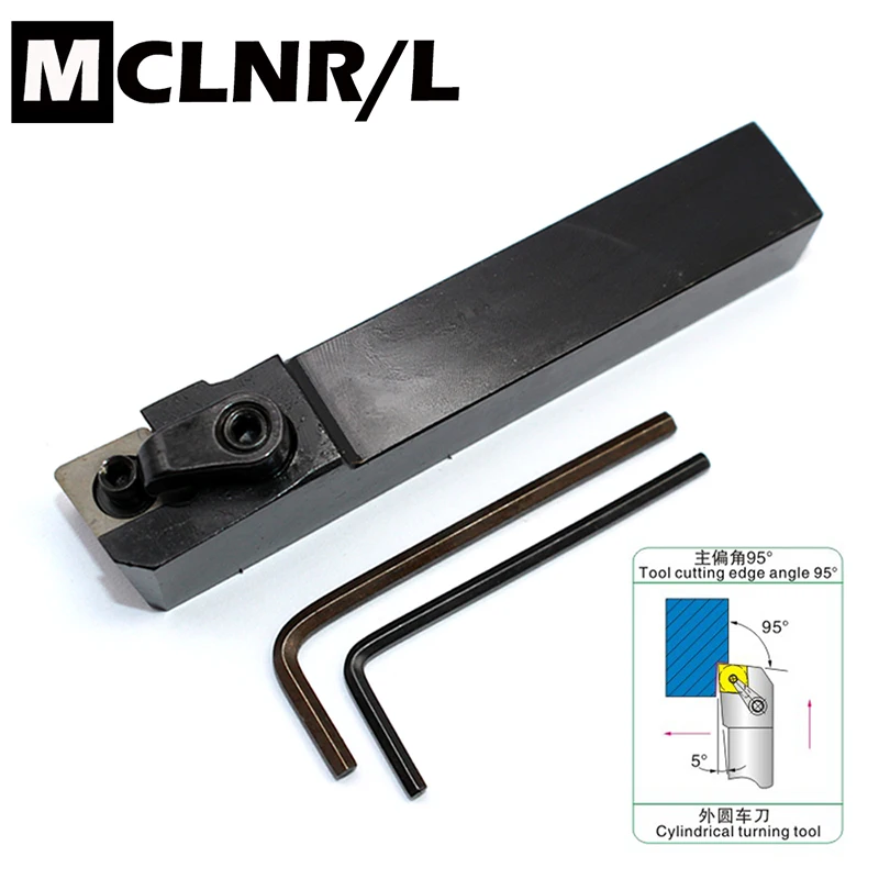 

1PCS MCLNR1616H12 MCLNR2020K12 MCLNR2525M12 MCLNR3232P12 External Turning Tool Holder MCLNR MCLNL CNC Lathe Tools